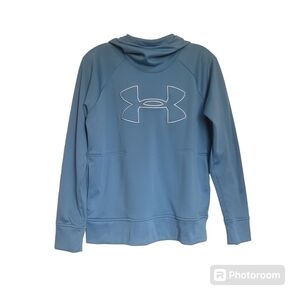 Under Armour Coldgear Hoodie Baby Blue Size Medium